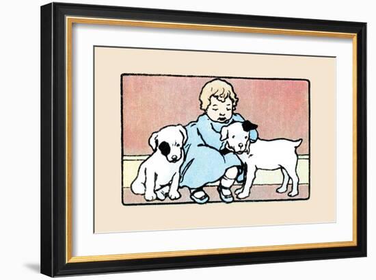 Snip And Snap And the Lost Baby-Julia Dyar Hardy-Framed Art Print