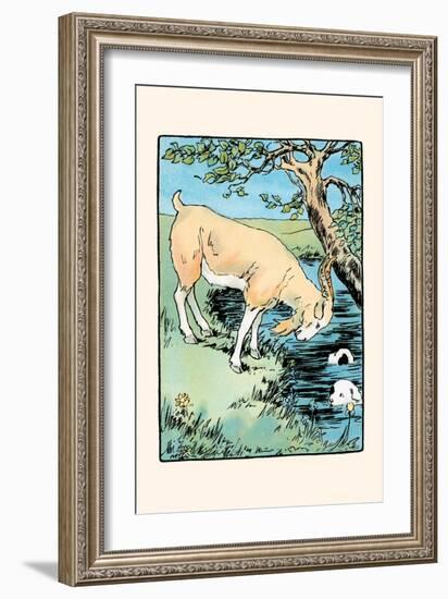 Snip And Snap In the Lake-Julia Dyar Hardy-Framed Art Print