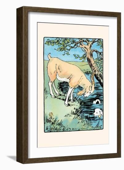 Snip And Snap In the Lake-Julia Dyar Hardy-Framed Art Print
