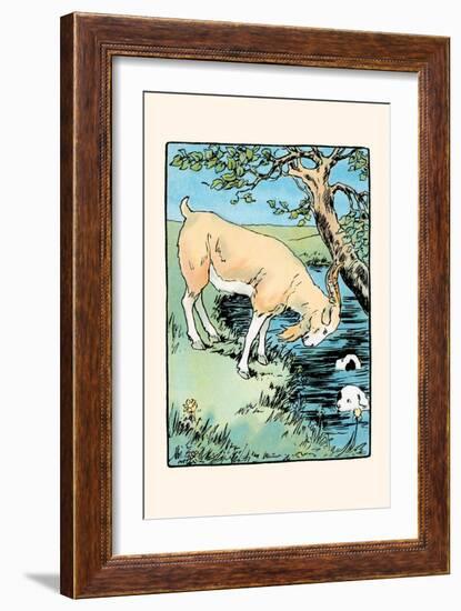 Snip And Snap In the Lake-Julia Dyar Hardy-Framed Art Print