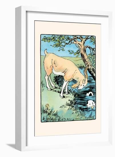 Snip And Snap In the Lake-Julia Dyar Hardy-Framed Art Print