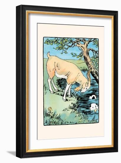 Snip And Snap In the Lake-Julia Dyar Hardy-Framed Art Print