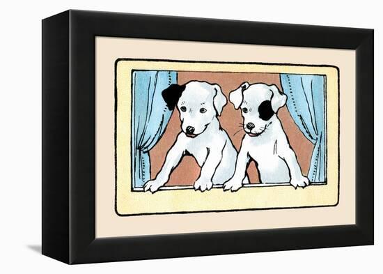 Snip And Snap-Julia Dyar Hardy-Framed Stretched Canvas