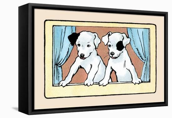 Snip And Snap-Julia Dyar Hardy-Framed Stretched Canvas