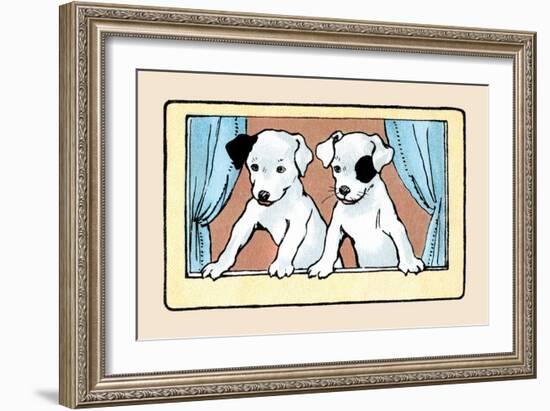 Snip And Snap-Julia Dyar Hardy-Framed Art Print