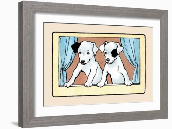 Snip And Snap-Julia Dyar Hardy-Framed Art Print