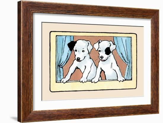 Snip And Snap-Julia Dyar Hardy-Framed Art Print