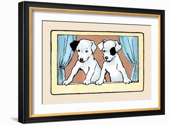 Snip And Snap-Julia Dyar Hardy-Framed Art Print