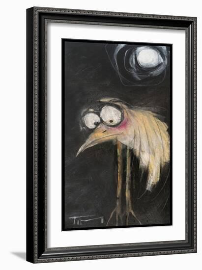 Snipe and Full Moon-Tim Nyberg-Framed Giclee Print