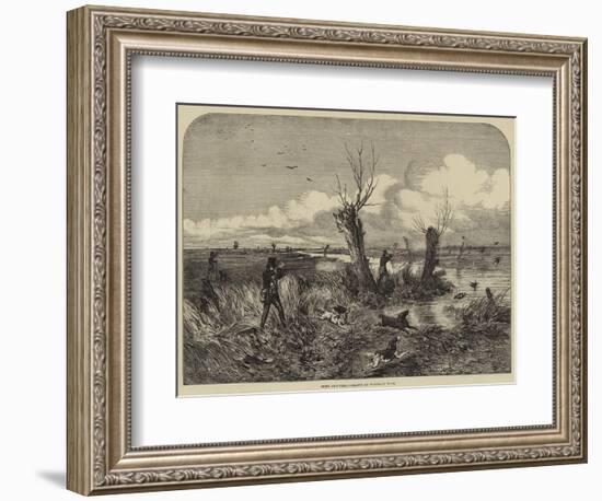 Snipe Shooting-Harrison William Weir-Framed Giclee Print