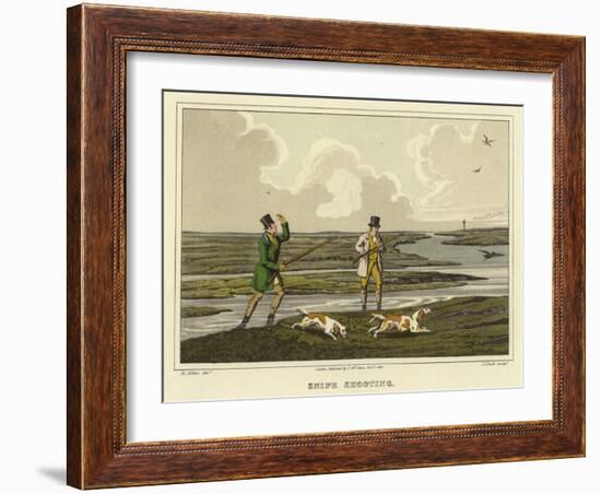 Snipe Shooting-Henry Thomas Alken-Framed Giclee Print