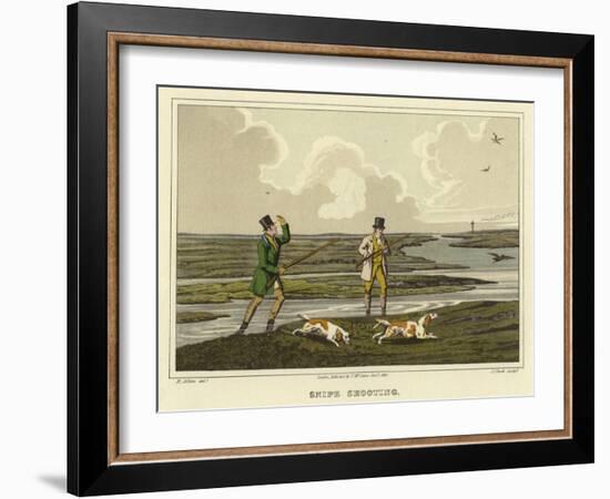 Snipe Shooting-Henry Thomas Alken-Framed Giclee Print