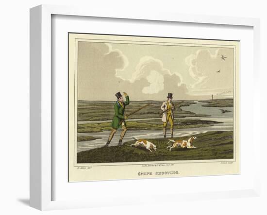 Snipe Shooting-Henry Thomas Alken-Framed Giclee Print