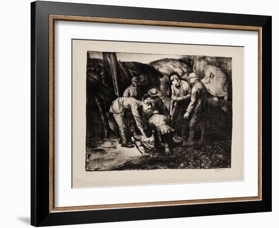 Sniped, 1918-George Wesley Bellows-Framed Giclee Print