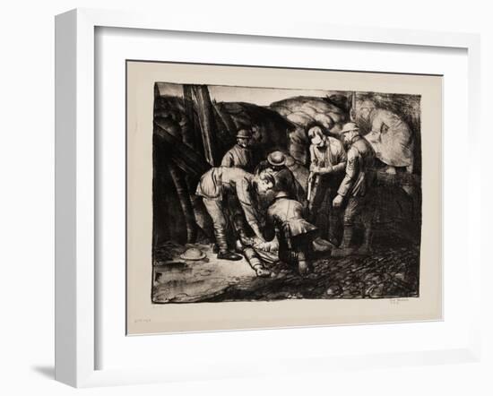 Sniped, 1918-George Wesley Bellows-Framed Giclee Print