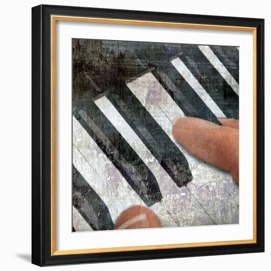 Snipets of Music 2-Karen Williams-Framed Giclee Print