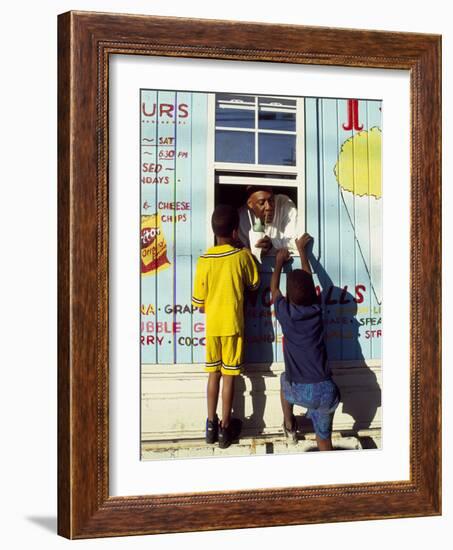 Sno-Cone Stand-Carol Highsmith-Framed Photo