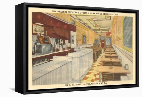 Snockey's Oyster Bar, Philadelphia, Pennsylvania-null-Framed Stretched Canvas