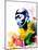 Snoop Dog Watercolor-Jack Hunter-Mounted Art Print