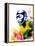 Snoop Dog Watercolor-Jack Hunter-Framed Stretched Canvas
