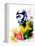 Snoop Dog Watercolor-Jack Hunter-Framed Stretched Canvas