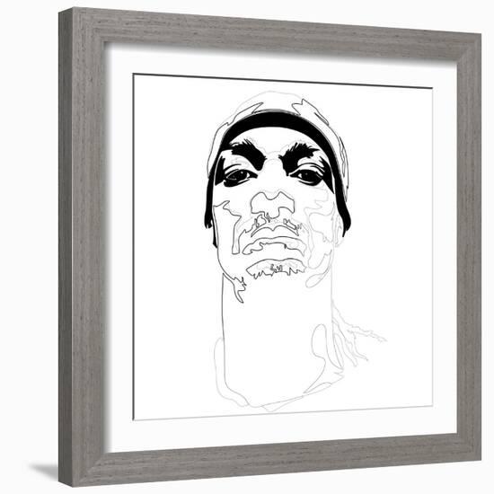 Snoop Dog-Logan Huxley-Framed Art Print