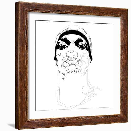 Snoop Dog-Logan Huxley-Framed Art Print