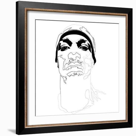 Snoop Dog-Logan Huxley-Framed Art Print