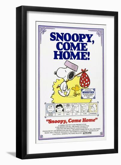 Snoopy, Come Home, 1972-null-Framed Giclee Print