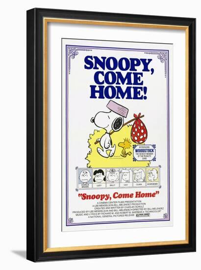 Snoopy, Come Home, 1972-null-Framed Giclee Print