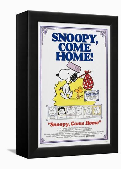 Snoopy, Come Home!-null-Framed Stretched Canvas