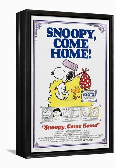 Snoopy, Come Home!-null-Framed Stretched Canvas