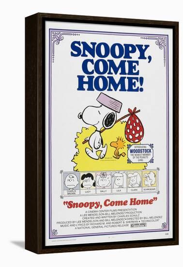 Snoopy, Come Home!-null-Framed Stretched Canvas