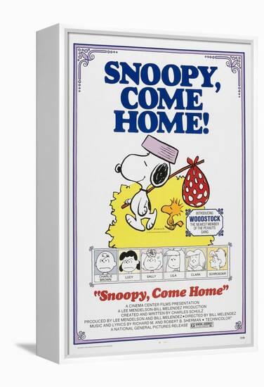 Snoopy, Come Home!-null-Framed Stretched Canvas