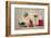 Snoozy Loves to Eat-Ellen Van Deelen-Framed Photographic Print