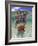 Snorkeling in the Blue Waters of the Bahamas-Greg Johnston-Framed Photographic Print