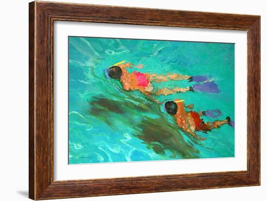 Snorkellers-William Ireland-Framed Giclee Print