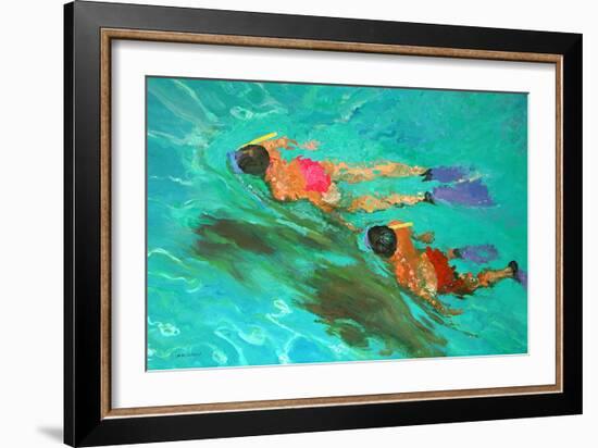 Snorkellers-William Ireland-Framed Giclee Print