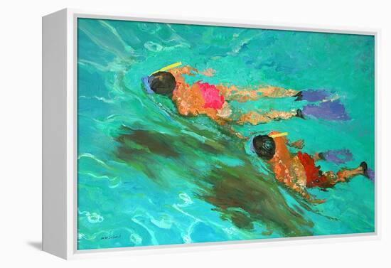 Snorkellers-William Ireland-Framed Premier Image Canvas