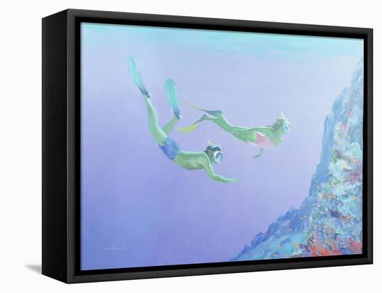 Snorklers-William Ireland-Framed Premier Image Canvas