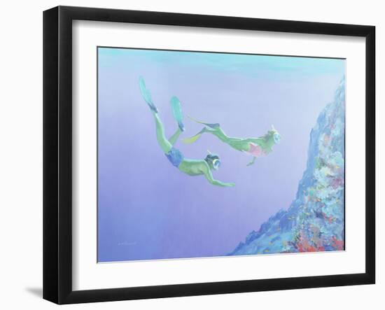 Snorklers-William Ireland-Framed Giclee Print