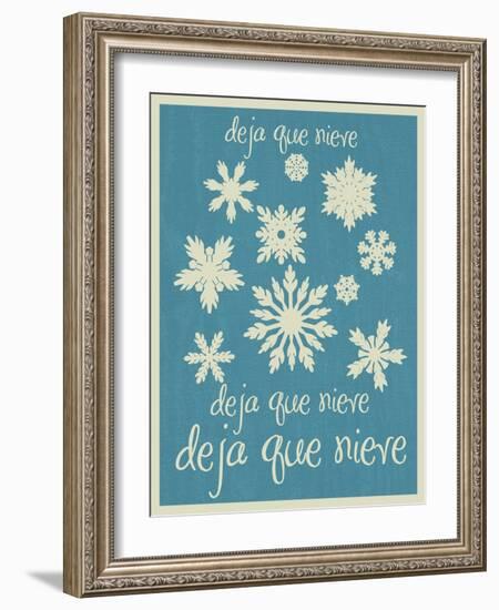 Snow 1-Erin Clark-Framed Giclee Print