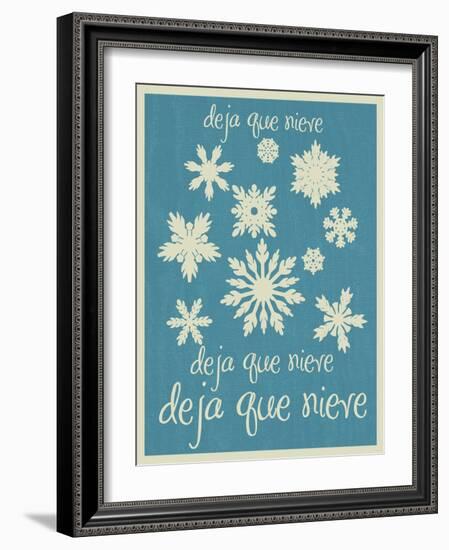 Snow 1-Erin Clark-Framed Giclee Print