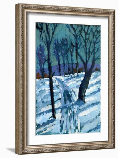 Snow,2015-Paul Powis-Framed Giclee Print