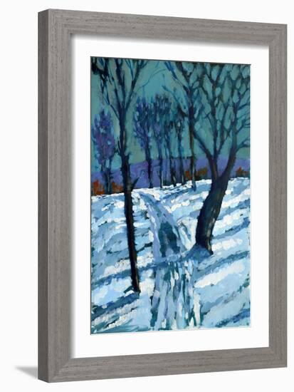 Snow,2015-Paul Powis-Framed Giclee Print