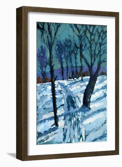 Snow,2015-Paul Powis-Framed Giclee Print