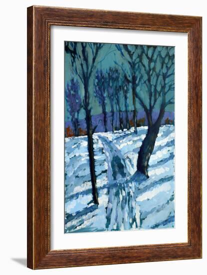 Snow,2015-Paul Powis-Framed Giclee Print