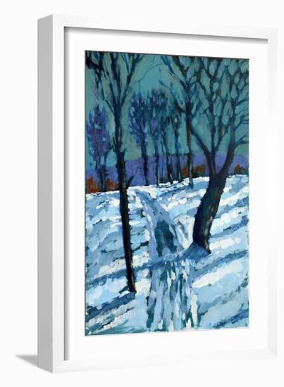 Snow,2015-Paul Powis-Framed Giclee Print