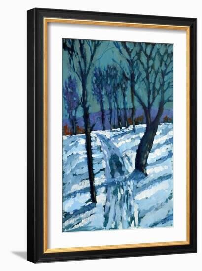 Snow,2015-Paul Powis-Framed Giclee Print