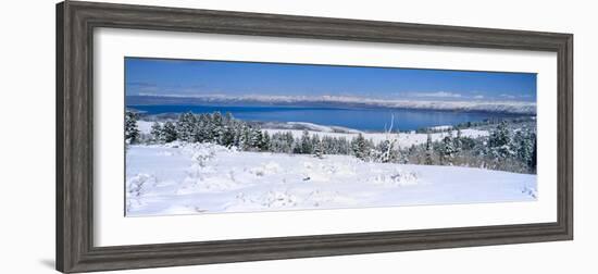 Snow above Bear Lake in the Wasatch-Cache National Forest, Utah, USA-Scott T. Smith-Framed Photographic Print